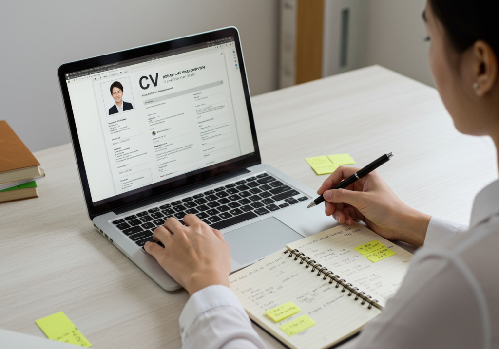 cv cho sinh viên chưa tốt nghiệp