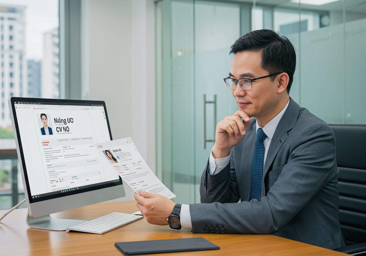 CV Xin Việc Tiếng Trung