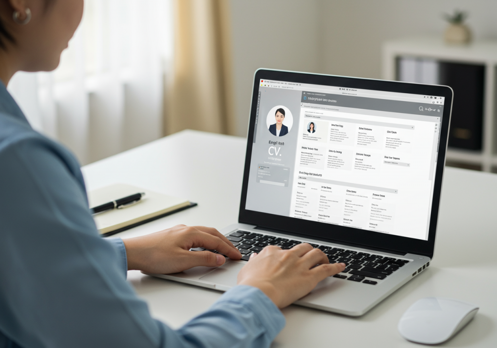 cv tiếng anh chuyên nghiệp