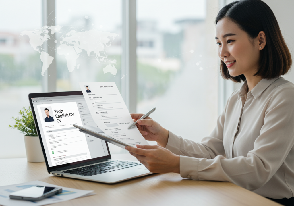 CV Tiếng Anh Chuyên Nghiệp: Hướng Dẫn & Mẫu Chuẩn 2025